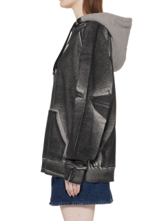 PRINTED SWEAT HOODIE