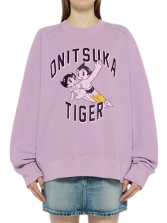 Onitsuka Tiger SWEAT TOP PURPLE 2183B566